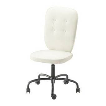 Pickup Today/Tomm: IKEA LILLHOJDEN Swivel Desk Chair - White 1