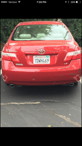 2009 Toyota Camry, Red, Brand new tires 3