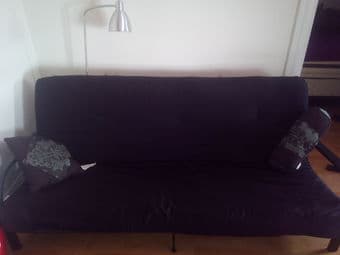 Amazing blue couch Ikea (section extensible to become a bed) 1