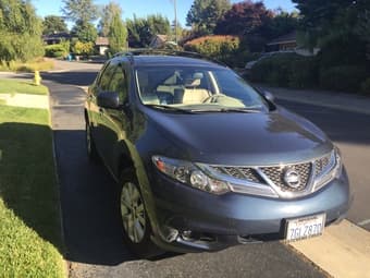 Nissan Murano,Blue exterior,Beige leather seats,navigation,Japan mfct 1