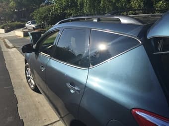 Nissan Murano,Blue exterior,Beige leather seats,navigation,Japan mfct 3