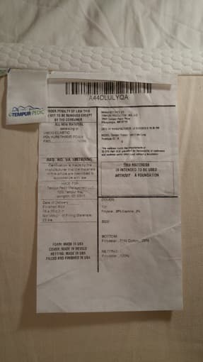 Tempurpedic 3-Inch Mattress Pad/Topper, Twin XL 3