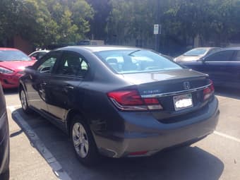 2013 Honda Civic Lx 2400miles 4