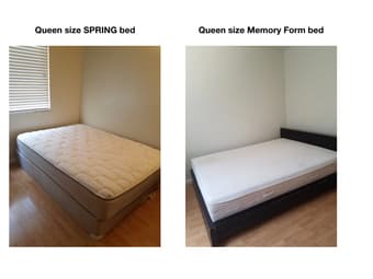 Queen size beds, tables, chairs, shelves etc. 1