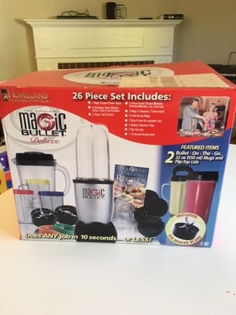 Moving sale: Magic Bullet Deluxe 26 Piece Mixer & Blender 1