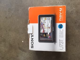 For sale: Sony NVU73T 4.3-Inch Widescreen Portable GPS Navigator 1