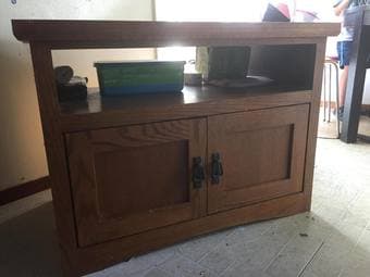 Brown cabinet 1
