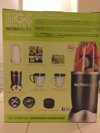 Selling BRAND NEW Magic Bullet Nutribullet 12 pieces blender set 3