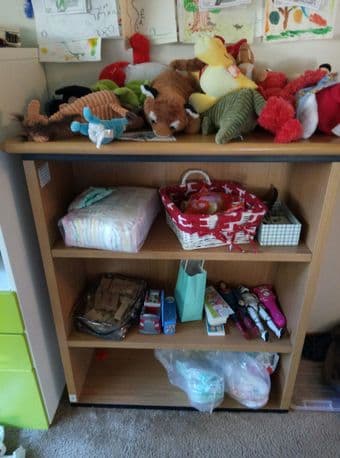 wooden shelves rack 1
