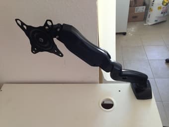 North Bayou Full Motion Desk Mount for computer monitors 3