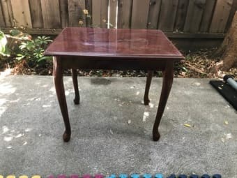 A nice small wood table 1