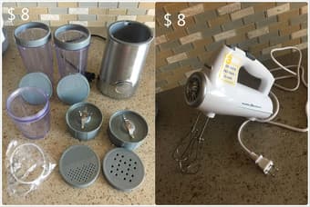 Moving Sale: water kettle,fan, blender, hand mixer, computer bag... 3