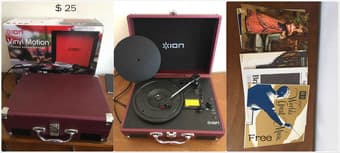 ION Audio Vinyl Motion DeluxeBelt-Drive Suitcase 1