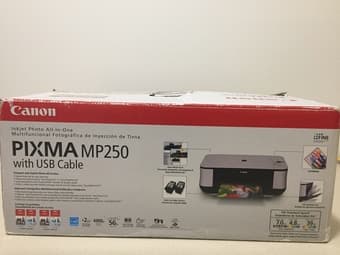 Printer and scanner: Canon Pixma MP250 with usb cable 3