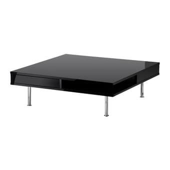 KEA coffee table Tottered, black 1