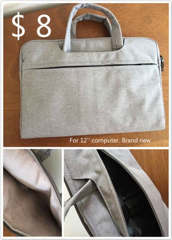 Computer bag, for 12'' laptop, brand new 1