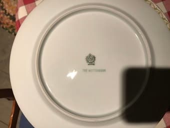 Exquisite China plates (6 plates in a set, made in Bavaria) 3