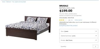 Queen-size Bed Set (+ Night Stands) 1