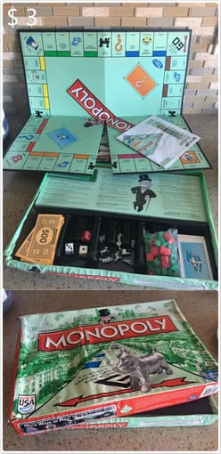 Game monopoly, almost new, with box 1