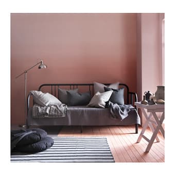 FYRESDAL Daybed frame, black 2
