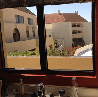 Bedroom in sunny 2bd condo off California Ave 1