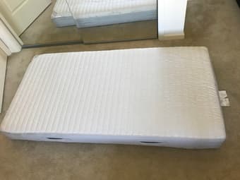 desk, mattress and bed frame 1