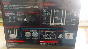 Brand new!Tenda FH456 Router Wireless-N 300Mbps 2
