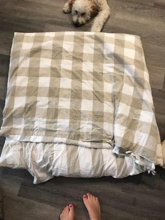 Ikea duvet cover + insert + sheet set + pillow shams + pillowcases 1