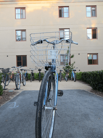 Giant Female Hybrid Bike with Basket - Size XS 2
