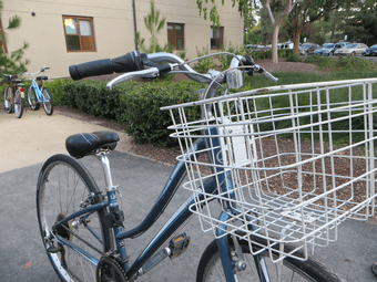 Giant Female Hybrid Bike with Basket - Size XS 3