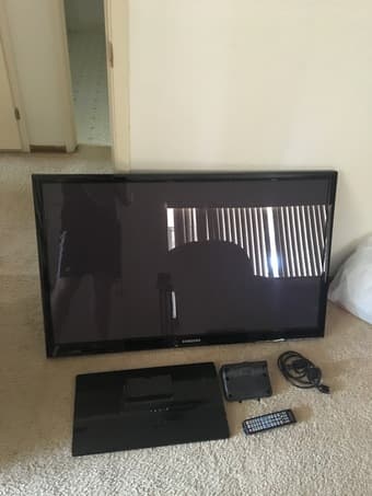 Samsung 43" plasma TV 1
