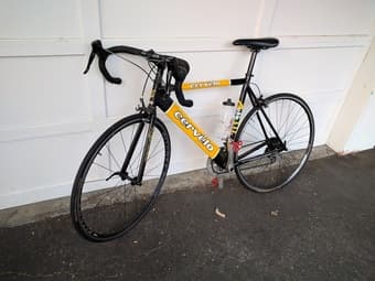 Cervelo Bike with Aerobars and patch kit 1