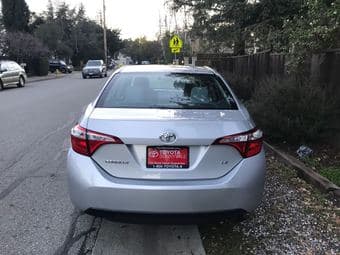 2015 Toyota Corolla (Silver), Certified Used Car 3