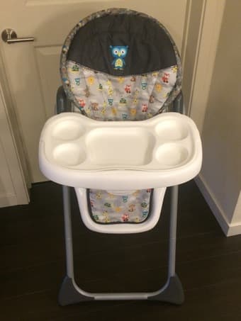 High chair baby 1