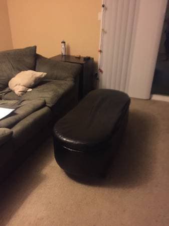 Ottoman with storage (Large) 1