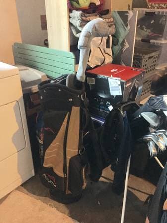 Golf club set and golf bag 1