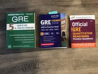 GRE prep books 1