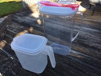 Water jugs and misc containers 1