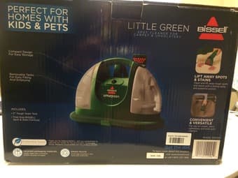 Bissell rug cleaner (steam) used 3 times 1
