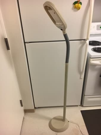 Florescent floor lamp 1