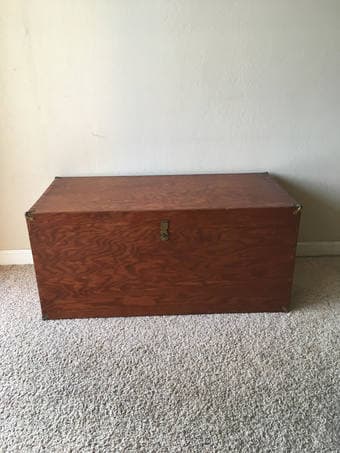 Wooden Chest / Toy box 2