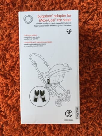 Bugaboo Car seat adaptors for Stroller 1