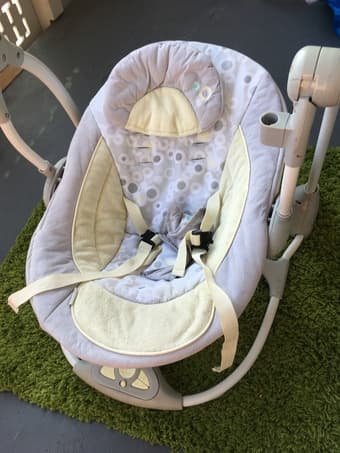 Battery operated baby swing chair 1