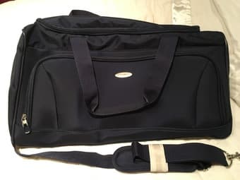 Samsonite duffel bag (navy) 1