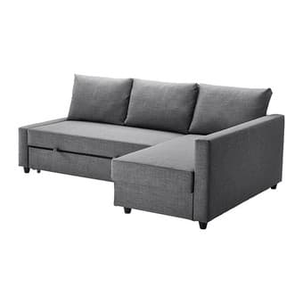 IKEA FRIHETEN Sleeper Sofa (Sand) 1