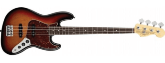 Fender American Standard Jazz Bass 3-Color Sunburst Rosewood Fingerboa 1