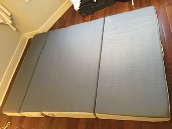 Mattress: Full-Size, 4" Folding Mattress - Better Than Air Mattress! 1