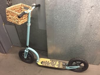 Handbuilt Steel Push Scooter 1