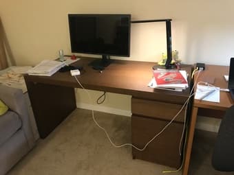 IKEA MALM Desk 1