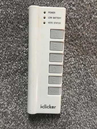 FS: iClicker 1